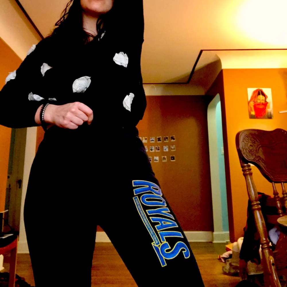 ROYALS public school navy blue sweatpants